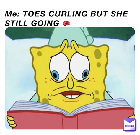 toes curl meme